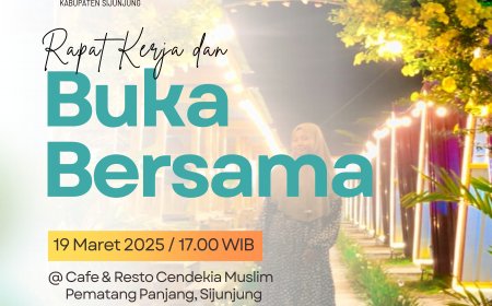 Majelis Dikdasmen PNF PDM Sijunjung Gelar Buka Bersama & Raker: "Kuatkan Silaturahmi, Matangkan Program Kerja!