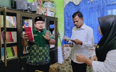 Majelis Dikdasmen PNF PDM Sijunjung Lakukan Visitasi Lapangan ke MA Muhammadiyah Koto VII