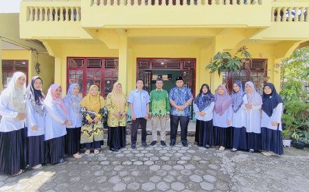 Majelis Dikdasmen PNF PDM SIJUNJUNG Muhammadiyah Sijunjung Lakukan Kunjungan Pembinaan ke MIS Muhammadiyah Sijunjung