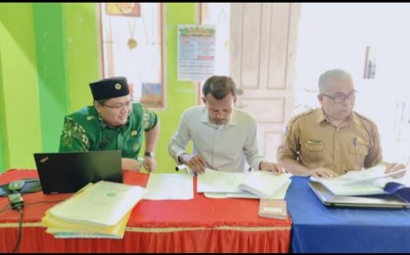 Visitasi Dikdasmen Muhammadiyah Sijunjung ke MAS Muhammadiyah Koto VII: Dorong Efektivitas dan Validasi Data AUM