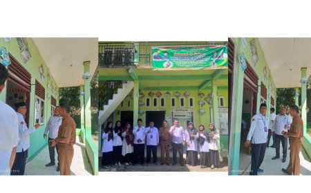 Kunjungan Perdana Kepala Kankemenag Sijunjung di Perguruan Muhammadiyah Koto VII: Momen Inspiratif dan Penuh Harapan