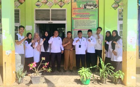 Kunjungan Visitasi Ujian Madrasah oleh Kementerian Agama Kabupaten Sijunjung