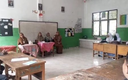 Puskesmas Tanjung Ampalu Gelar Sosialisasi Bahaya Merokok dan Screening di MA Muhammadiyah Koto VII
