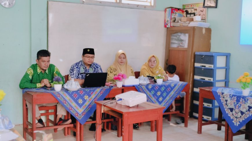 Majelis Dikdasmen PNF PDM Sijunjung lakukan Visitasi ke Madrasah Ibtidaiyah Muhammadiyah