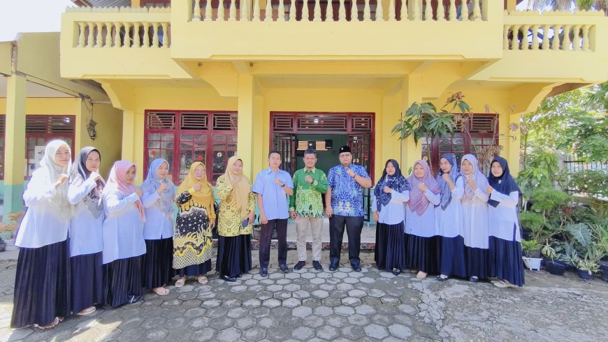 Majelis Dikdasmen PNF PDM Sijunjung lakukan Visitasi ke Madrasah Ibtidaiyah Muhammadiyah