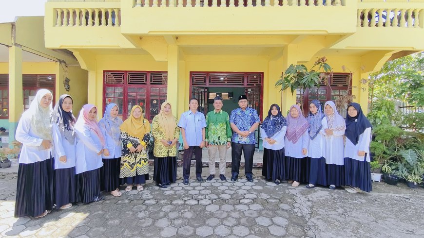 Majelis Dikdasmen PNF PDM SIJUNJUNG Muhammadiyah Sijunjung Lakukan Kunjungan Pembinaan ke MIS Muhammadiyah Sijunjung