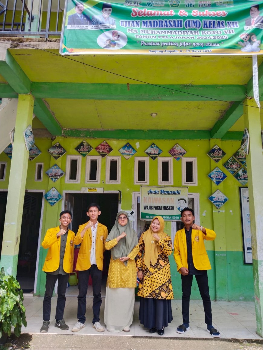 IPM Sijunjung Lakukan Kunjungan dan Pembinaan ke MAM Koto VII Jelang Pemilihan Struktur Baru