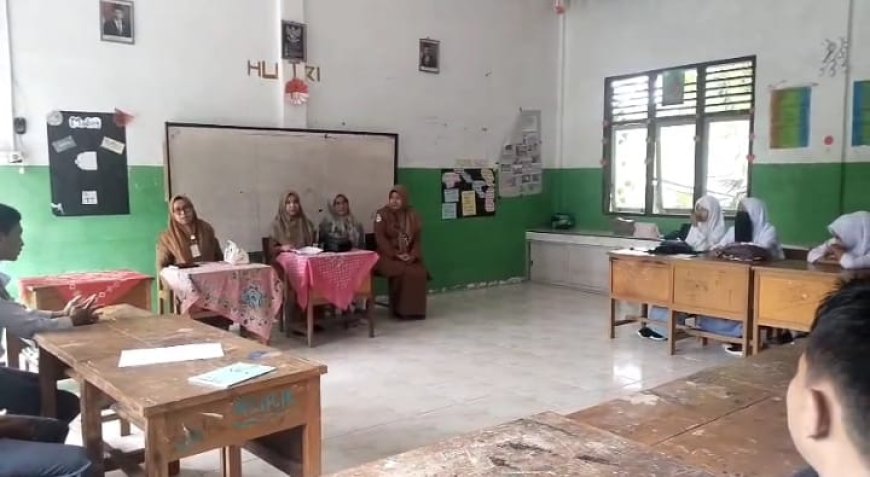 Puskesmas Tanjung Ampalu Gelar Sosialisasi Bahaya Merokok dan Screening di MA Muhammadiyah Koto VII