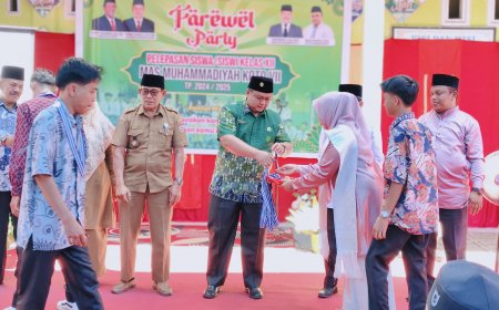 Dikdasmen PNF PDM Sijunjung Hadiri Perpisahan Kelas XII MA Muhammadiyah Koto VII: Momen Haru Pengumuman Kelulusan Siswa - Siswi Kelas XII MA Muhammadiyah Koto VII