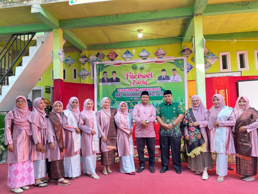 MA Muhammadiyah Koto VII Gelar Perpisahan dan Umumkan Kelulusan Siswa Kelas XII, di Hadiri Oleh Beberapa Tokoh Penting