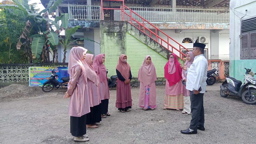 Briefing Pagi Bersama Majelis Guru, Persiapan Matang Menuju Uji Tahfiz Lima Sekolah di MA Muhammadiyah Koto VII
