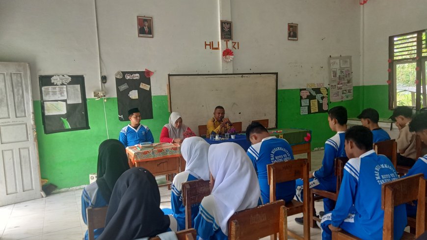 Kepala Madrasah Resmi Buka Pemilihan IPM MA Muhammadiyah Koto VII, Harap Pengurus Jadi Teladan