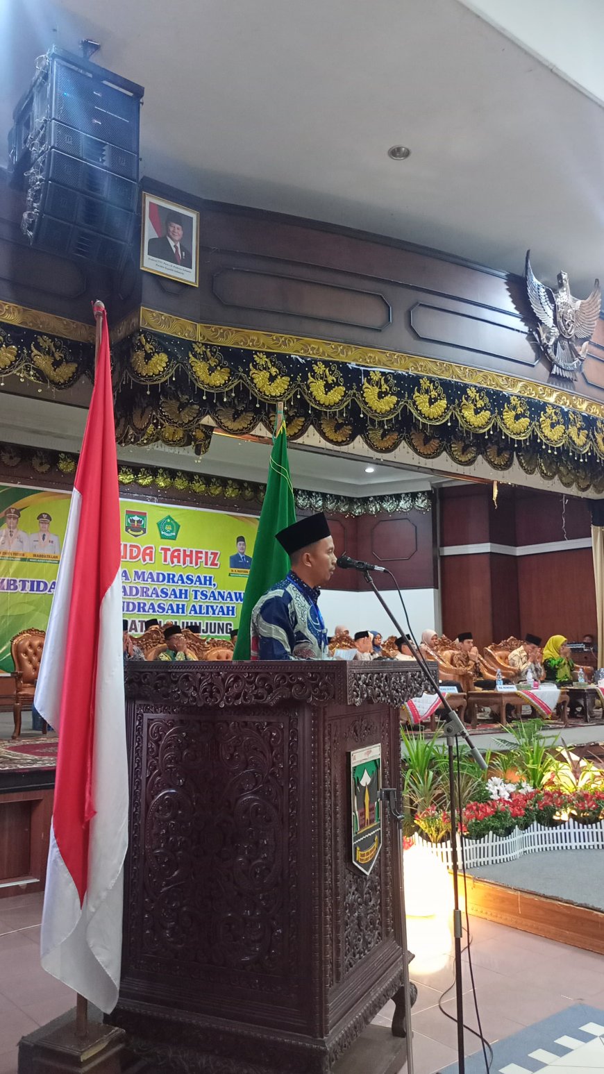 MTs Muhammadiyah Tanjung Ampalu Ikuti Wisuda Tahfidz Kemenag Sijunjung 2025: Ciptakan Generasi Qur’ani Berkarakter
