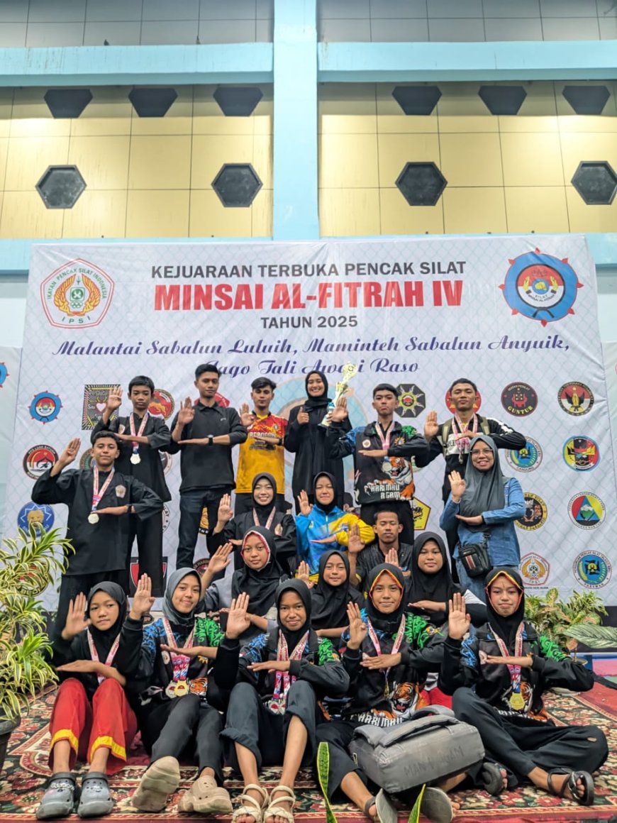 Torehkan Prestasi MTs Muhammadiyah Tanjung Ampalu Harumkan Nama Sijunjung di Ajang Silat Sumatra 2025